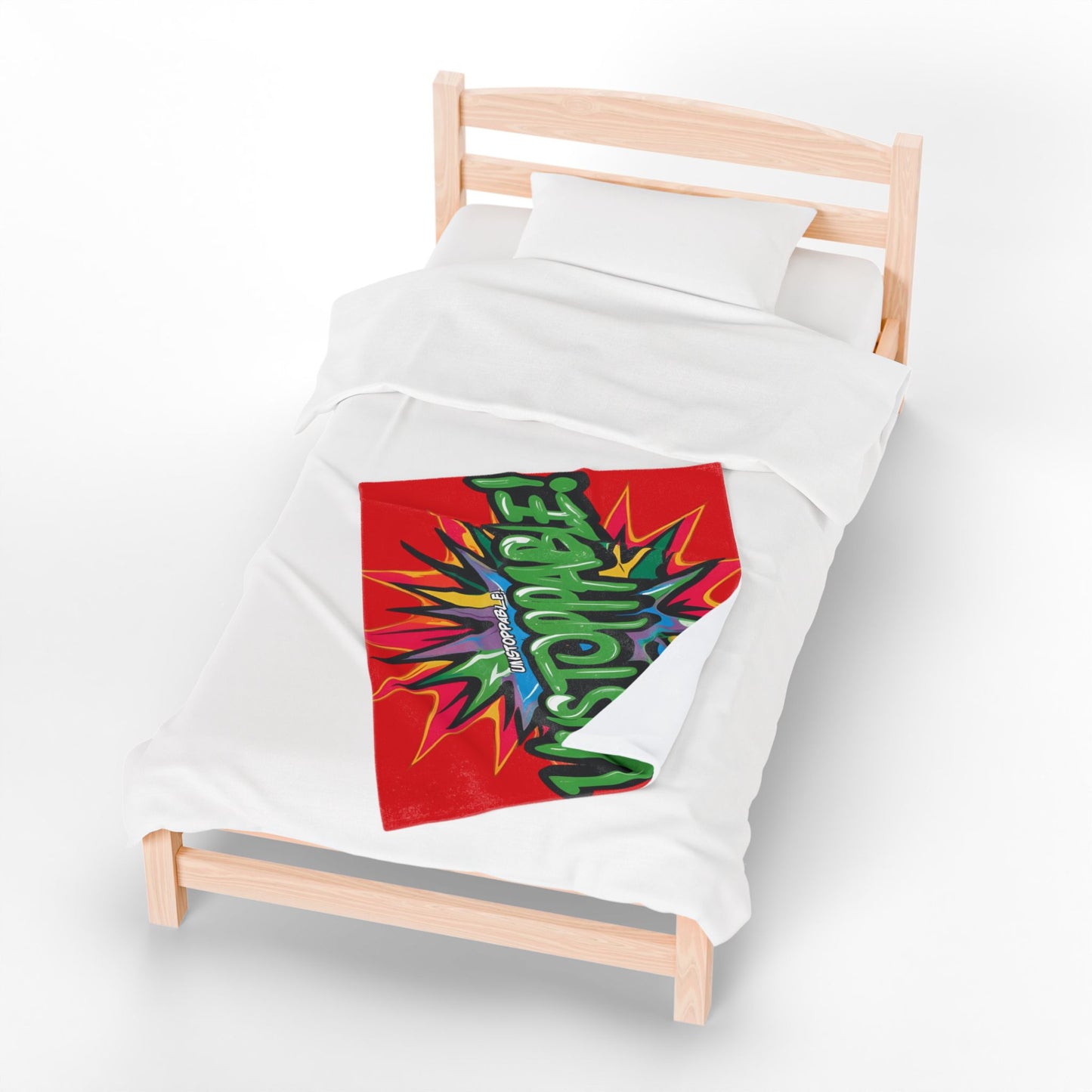 💥 Unstoppable 💥 Velveteen 💥 Plush 💥 Blanket 💥 Cozy 💥 Comfort for 💥 Motivation and Inspiration 💥