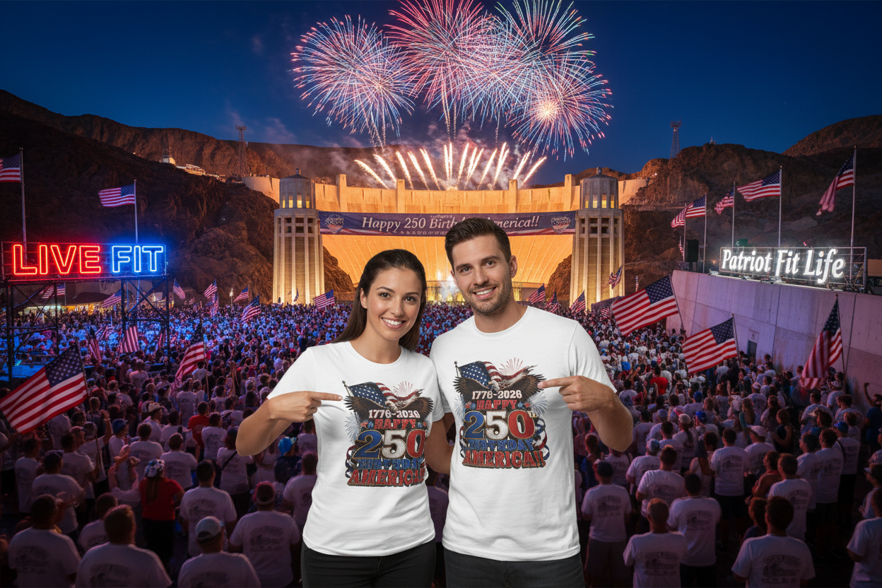 Happy 250th Birthday America T-Shirt | 1776-2026 Patriotic Eagle Flag & Fireworks Tee