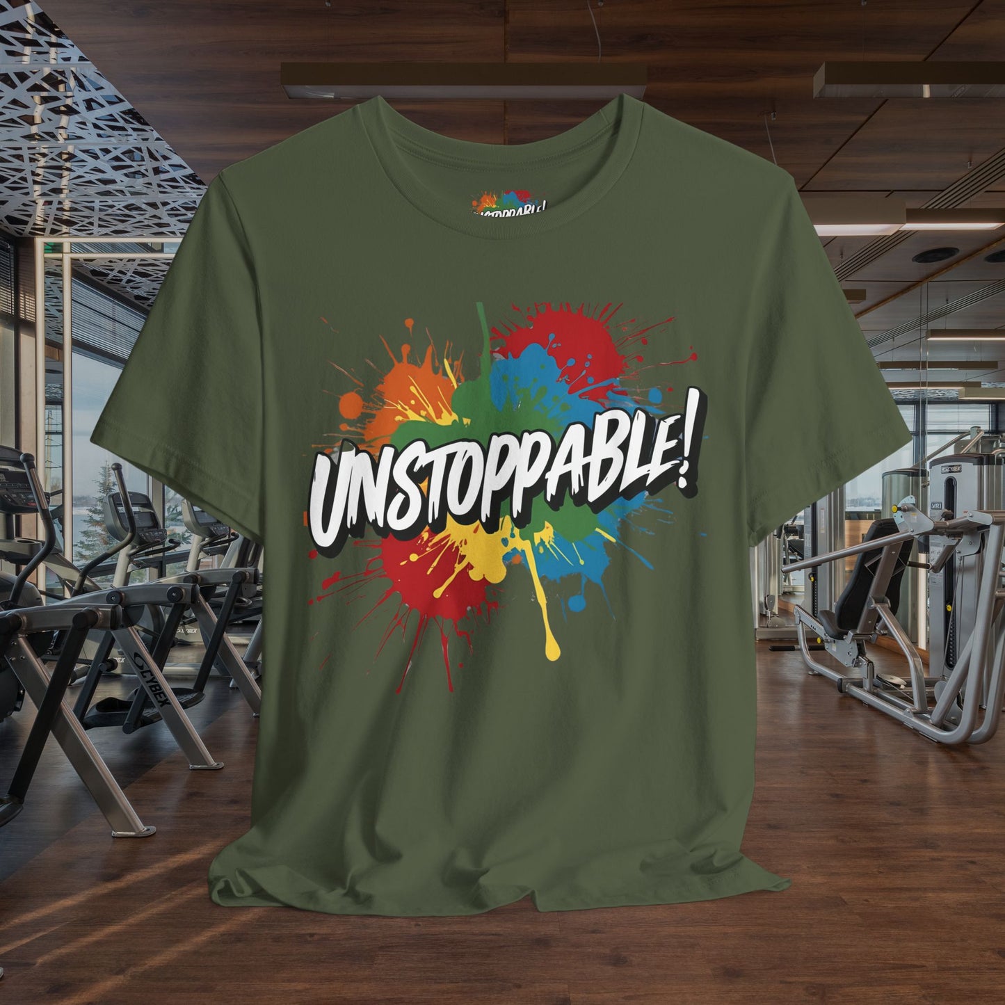 Unstoppable Design Tee - Vintage  Retro  Unisex  Tee - Classic  T-Shirt - Graphic Tee - Casual  Shirt - Short  Sleeve  Shirt