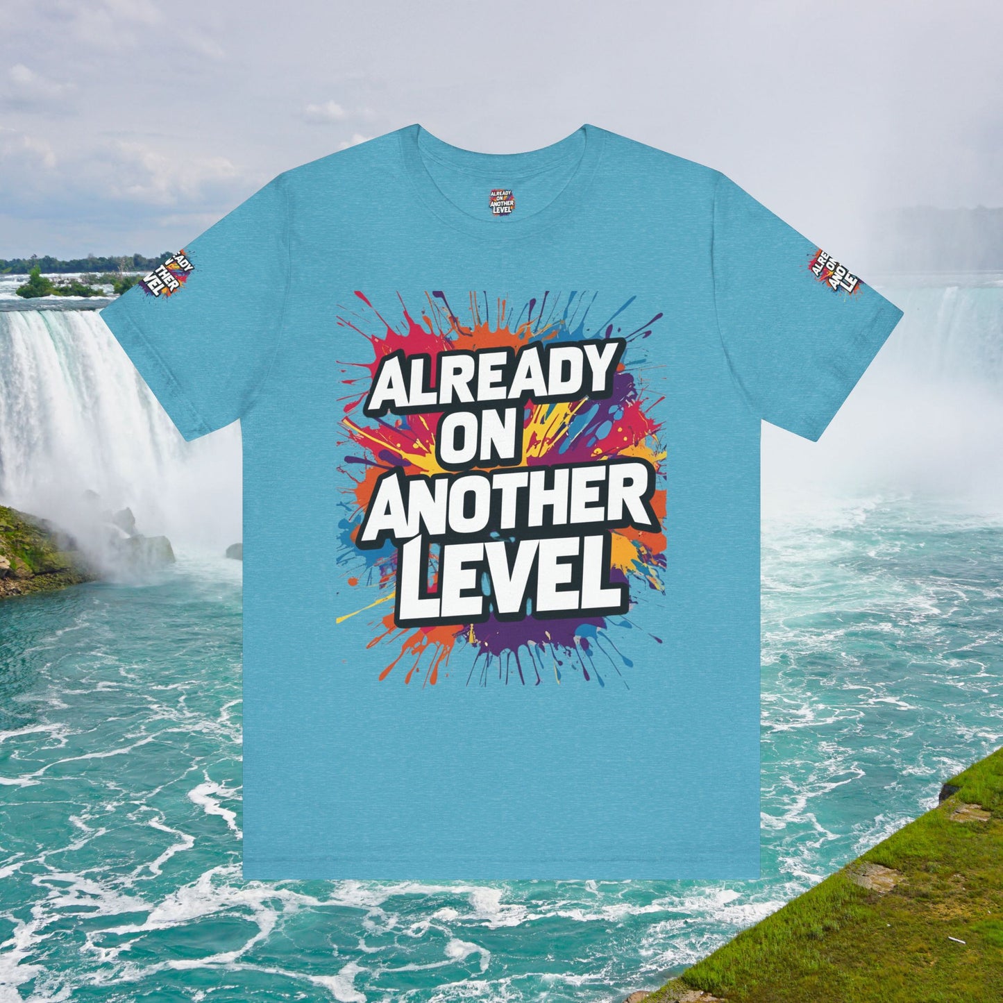 💥 Colorful  💥 Motivation  Tee 💥  'Already on Another Level'  💥 8  Different  Colors  💥 Sizes  XS - 5XL 💥