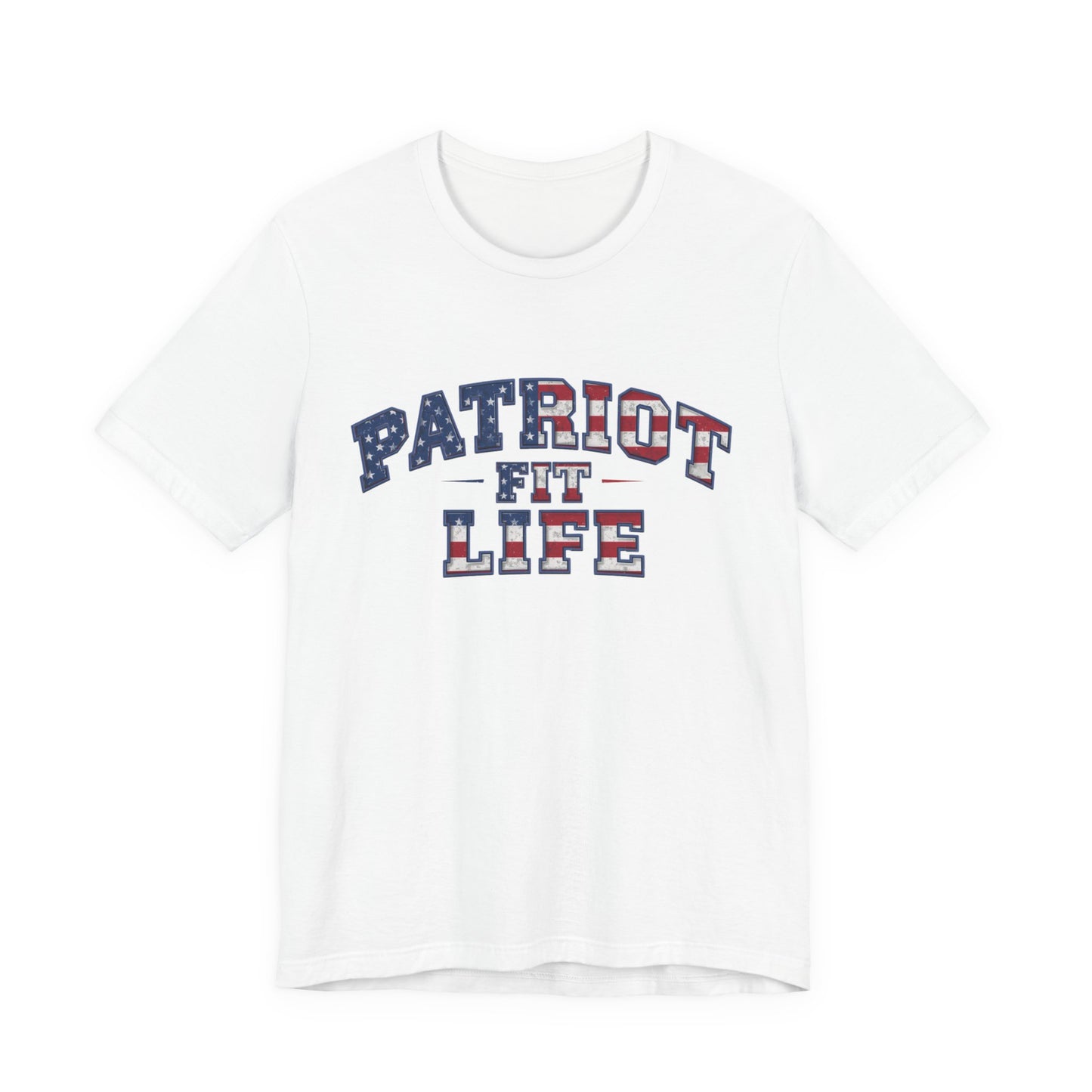 Patriot Fit Life T-Shirt | American Flag Stars & Stripes Athletic Tee