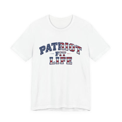 Patriot Fit Life T-Shirt | American Flag Stars & Stripes Athletic Tee