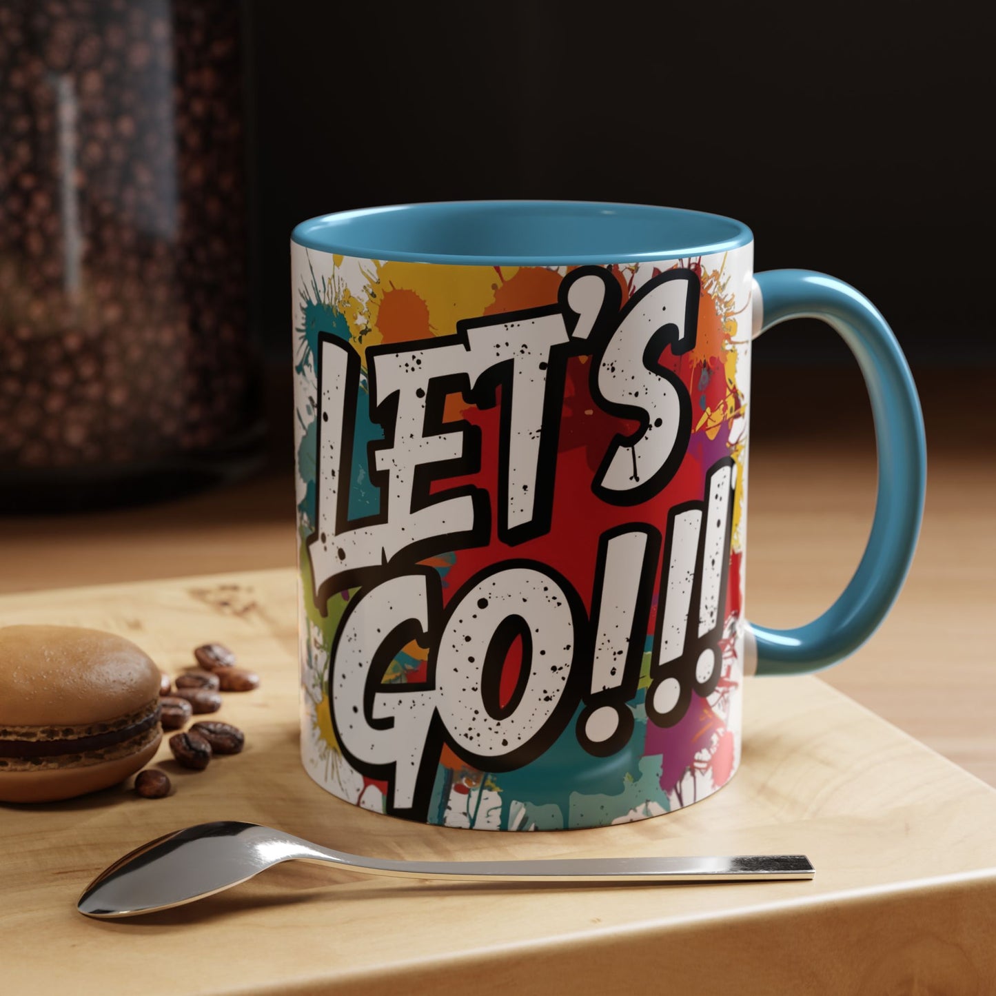 💥Vibrant  💥 Motivational 💥 Ceramic 💥 Coffee Mug 💥  Let's Go! 💥  Never or Now💥 Sizes   11oz   15oz💥  8   Different  Colors  To  Choose  From💥
