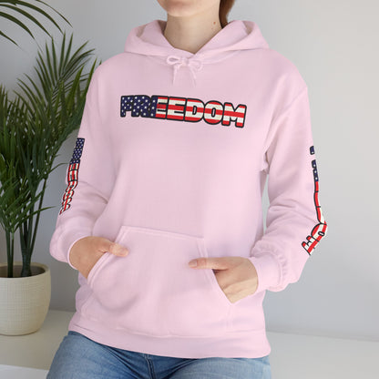 Patriotic Freedom Hoodie - Unisex American Flag Sweatshirt - Red White and Blue - Comfortable Pullover for Celebrations -  Perfect for Independence Day -  Gift [...]