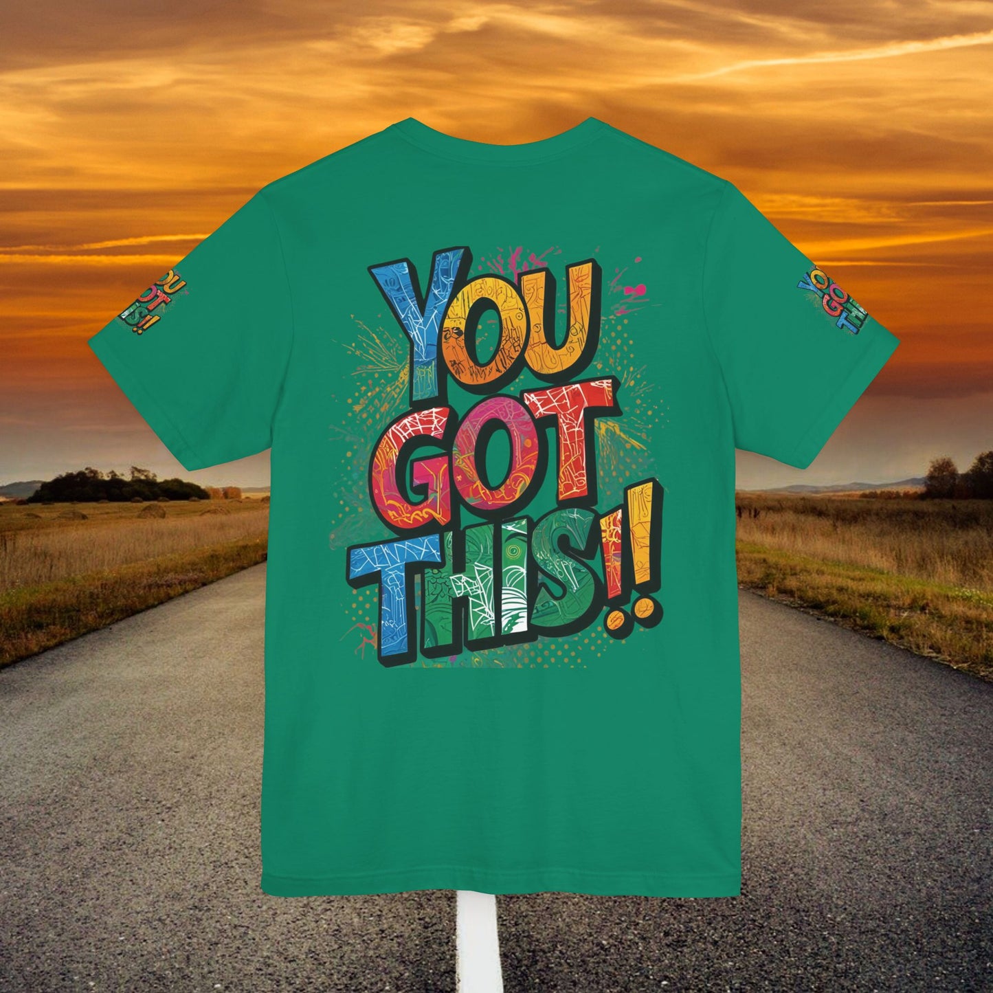 💥 Inspirational  💥  Uplifting  💥 Unisex  Jersey  T-Shirt  💥  You  Got  This!   💥 Motivational  💥 T-Shirts  for  Fitness 💥 &  Everyday  Wear 💥  Sizes   XS - 4XL 💥 Birthday  Gift 💥 17  Different  Colors  to  Choose  From  💥