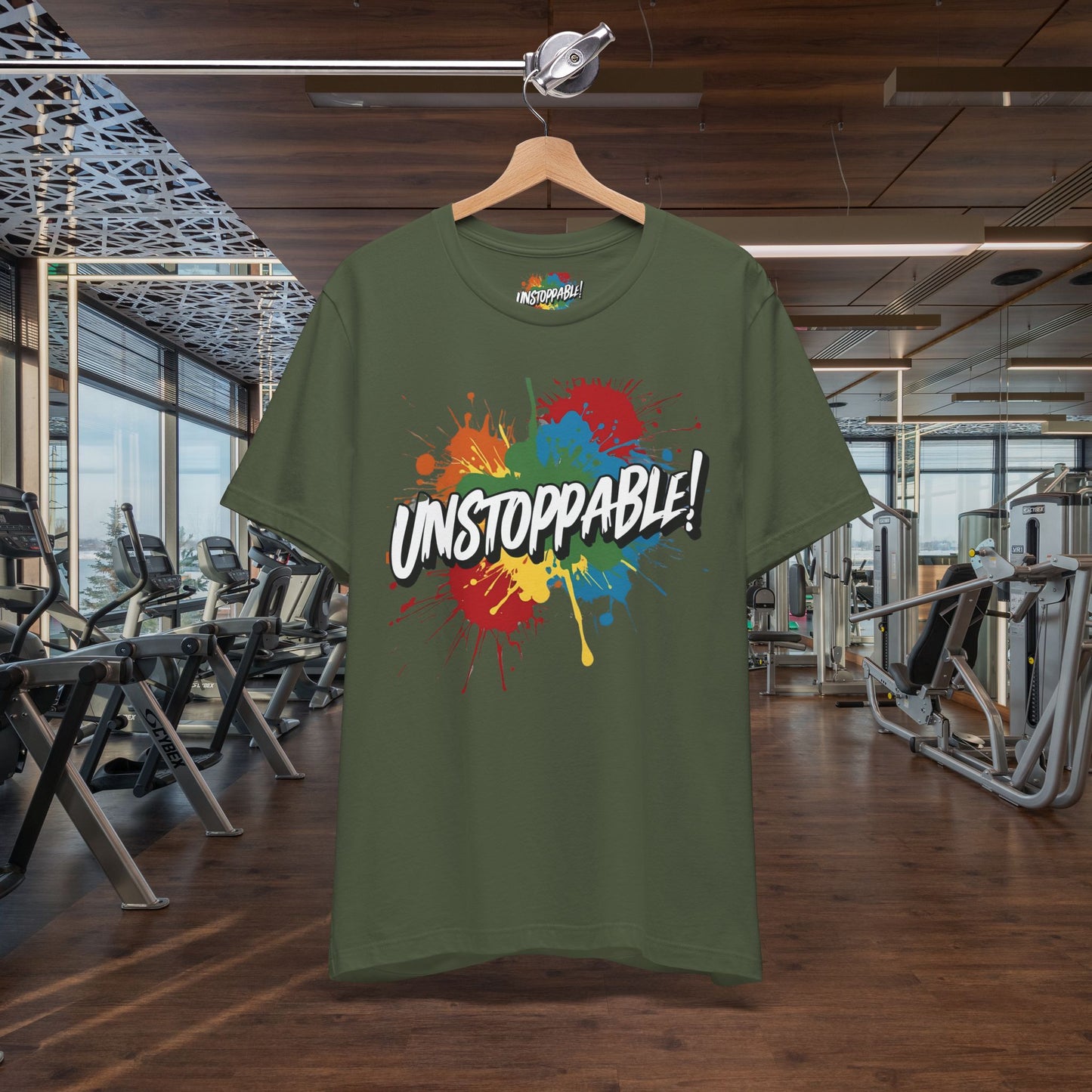 Unstoppable Design Tee - Vintage  Retro  Unisex  Tee - Classic  T-Shirt - Graphic Tee - Casual  Shirt - Short  Sleeve  Shirt
