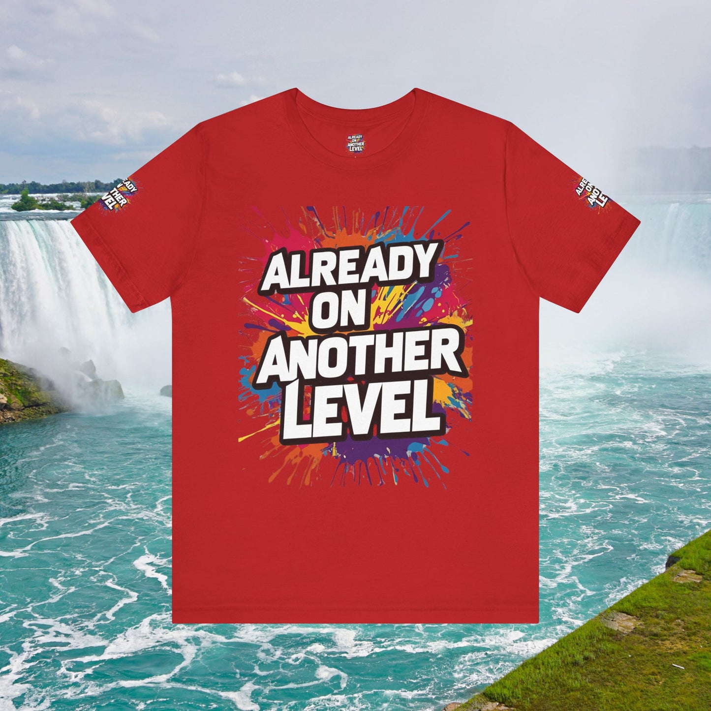 💥 Colorful  💥 Motivation  Tee 💥  'Already on Another Level'  💥 8  Different  Colors  💥 Sizes  XS - 5XL 💥