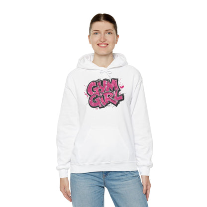 Stylish - Gym Girl Print - Hoodie - S - 5XL - Fitness -