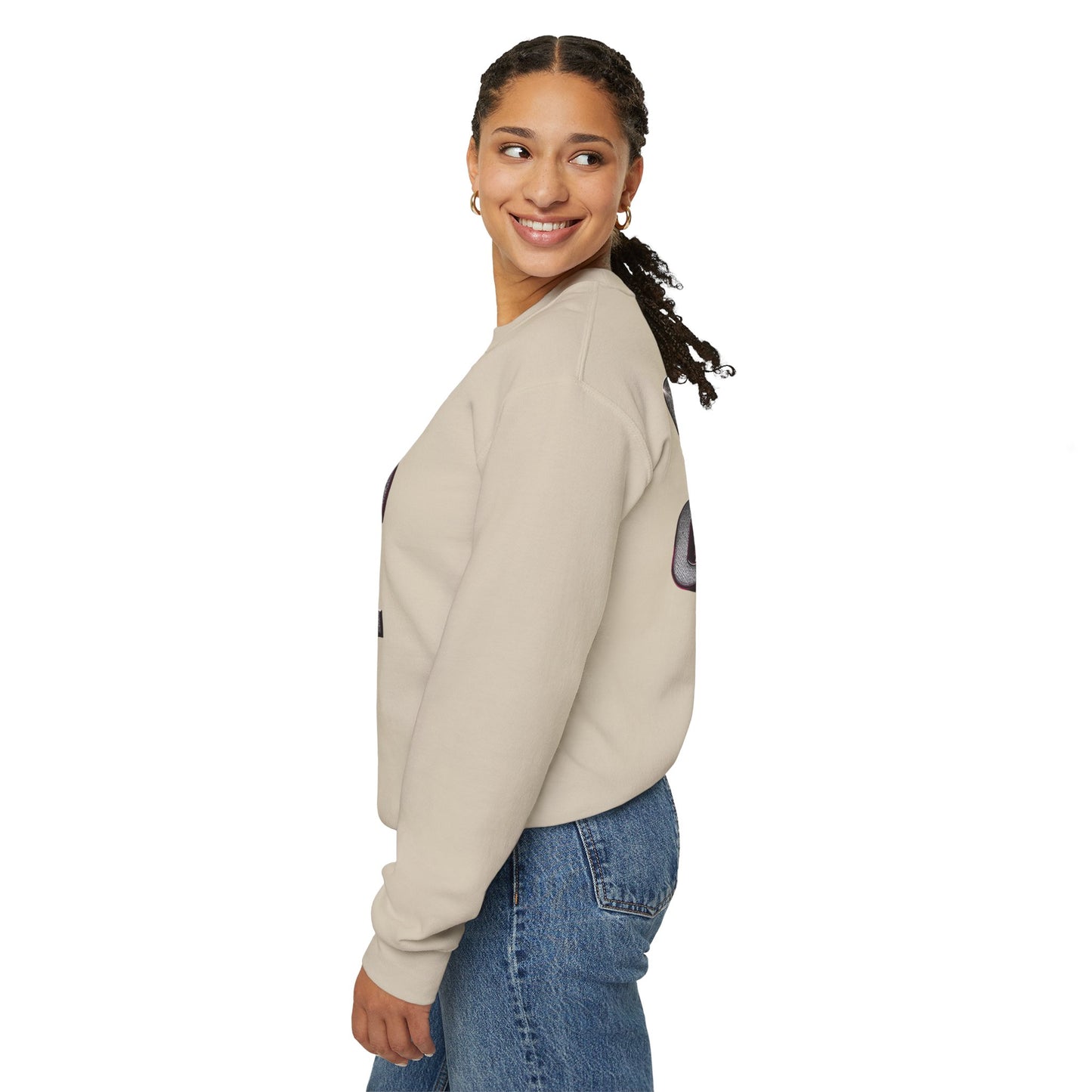 Gym Girl Crewneck Sweatshirt - Stylish Fitness Apparel - Women's Workout Sweatshirt - S-4XL