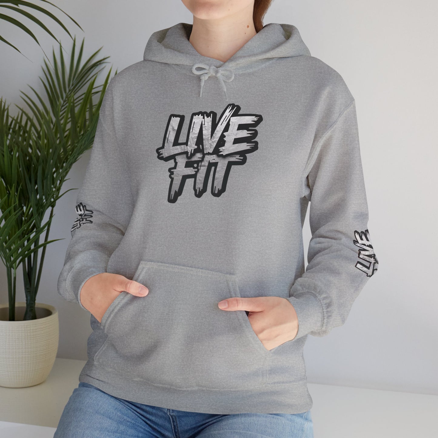 LIVE FIT Hoodie S-5XL - Unisex Heavy Blend™ Hooded Sweatshirt for Fitness Enthusiasts - Workout Apparel -  Gym Wear -  Casual Style - Gift for [...]