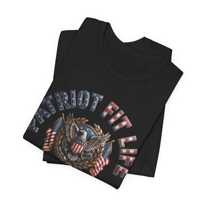 Patriot Fit Life Tee - American Eagle Flag Graphic T-Shirt