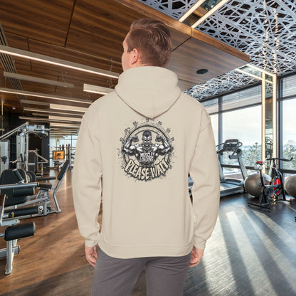 Unisex - Muscles Loading…Please Wait - Heavy Blend™ Hooded Sweatshirt - Motivational Fitness Hoodie - Workout Sweatshirt - Gym Apparel - Inspirational Gift - Holiday Gift