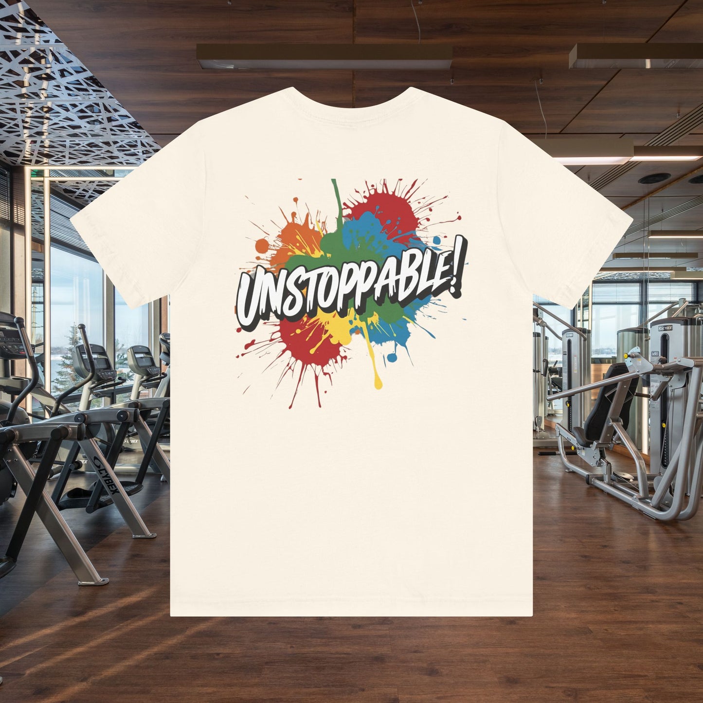 Unstoppable Design Tee - Vintage  Retro  Unisex  Tee - Classic  T-Shirt - Graphic Tee - Casual  Shirt - Short  Sleeve  Shirt