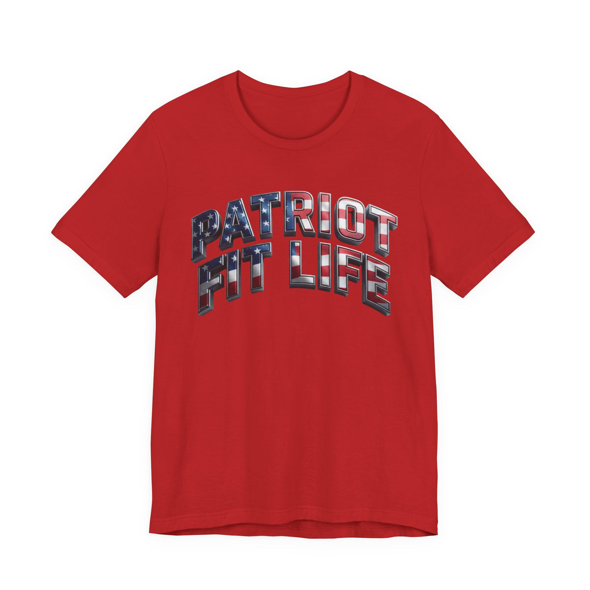 Patriot Fit Life T-Shirt — American Flag Fitness Tee