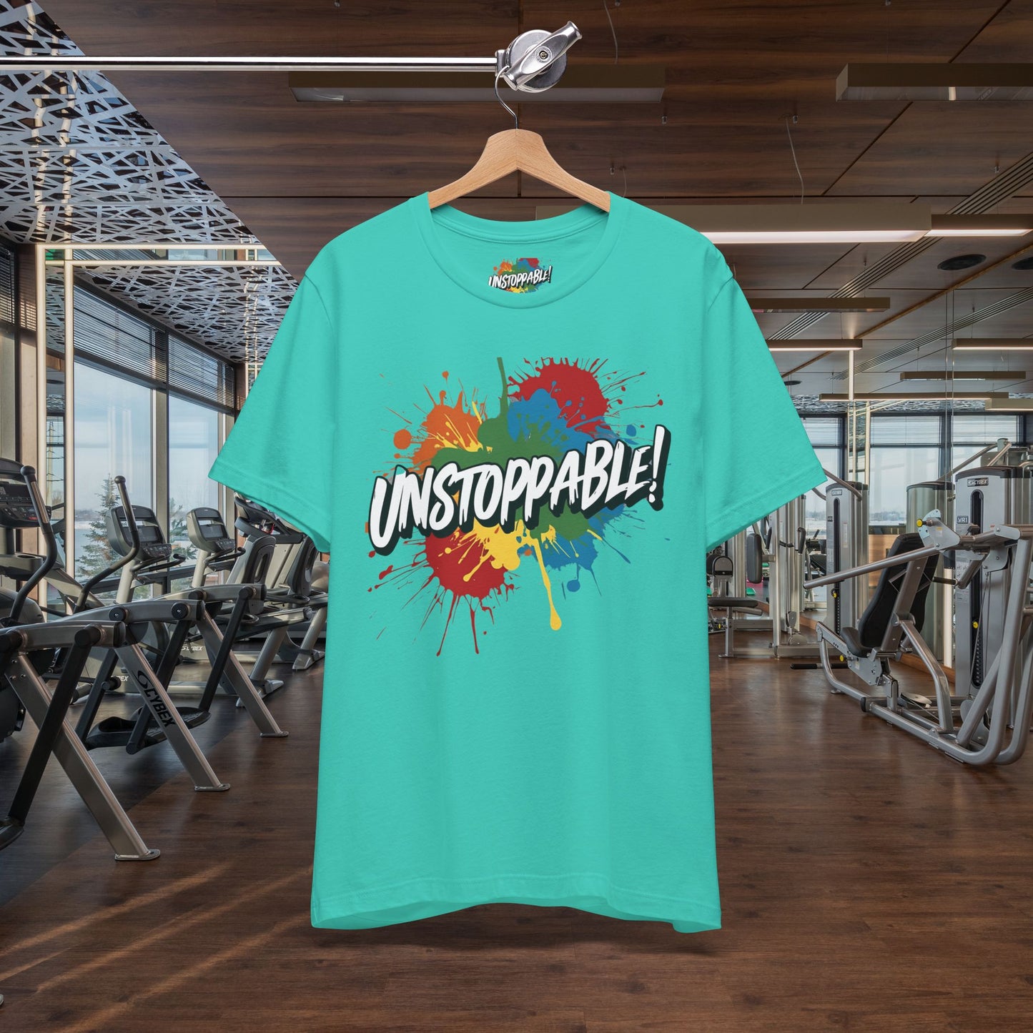 Unstoppable Design Tee - Vintage  Retro  Unisex  Tee - Classic  T-Shirt - Graphic Tee - Casual  Shirt - Short  Sleeve  Shirt