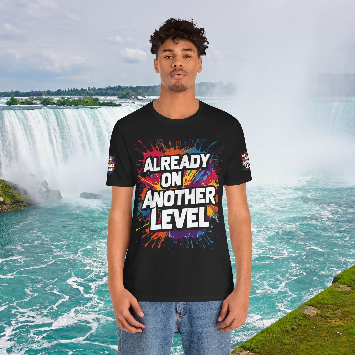 💥 Colorful  💥 Motivation  Tee 💥  'Already on Another Level'  💥 8  Different  Colors  💥 Sizes  XS - 5XL 💥