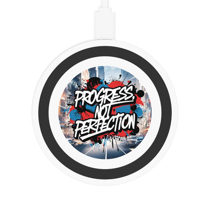 💥 Wireless  💥  Charging  Pad  💥  Progress Not Perfection  💥  Design  💥