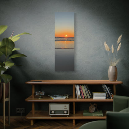 Stunning Sunset Beach Canvas Print, Ocean Decor, Wall Art, Home Decor, Coastal Artwork for Living Room