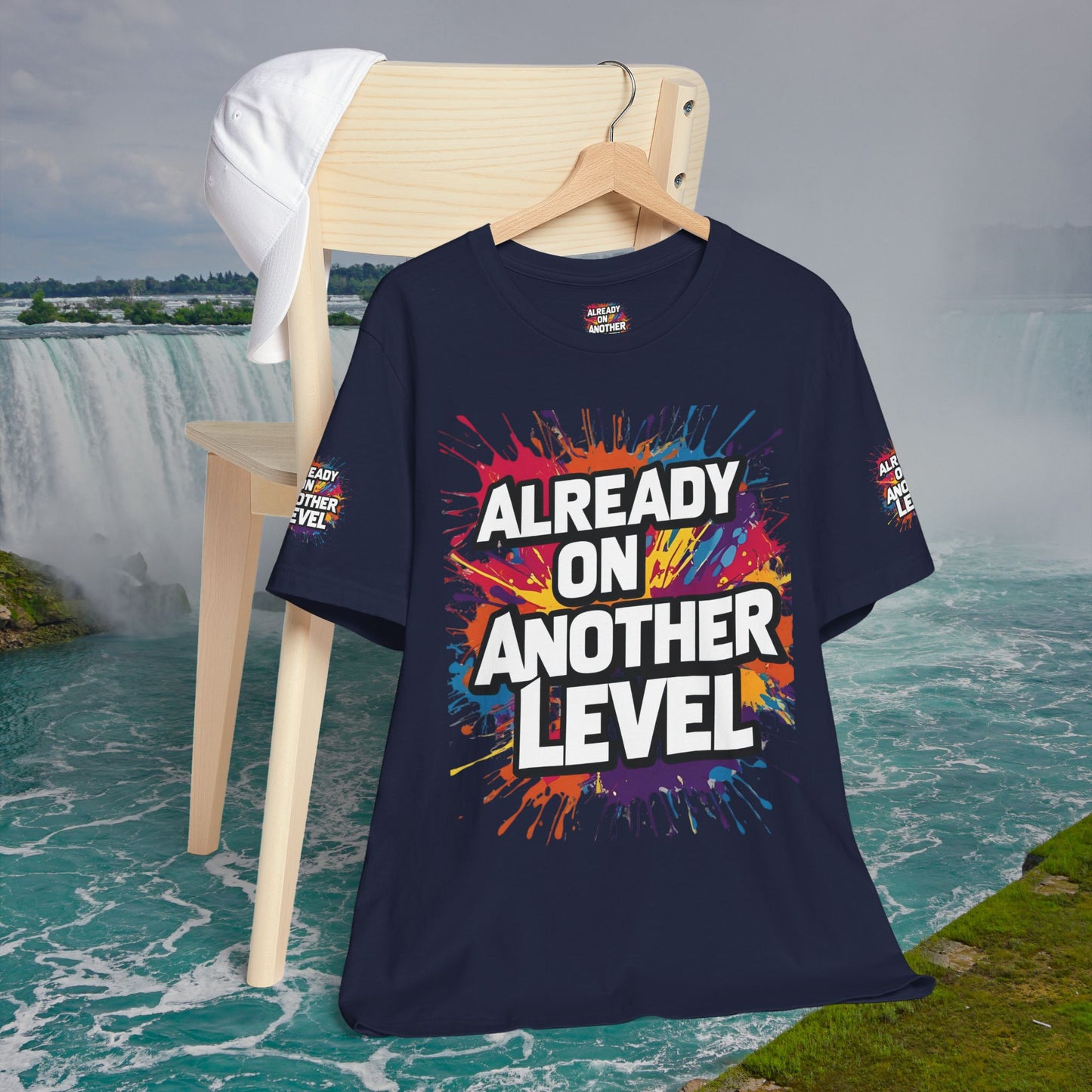 💥 Colorful  💥 Motivation  Tee 💥  'Already on Another Level'  💥 8  Different  Colors  💥 Sizes  XS - 5XL 💥