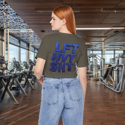 LFT HVY SHT - Lift Heavy Shit - Bold 3D Gym Tee - Fitness