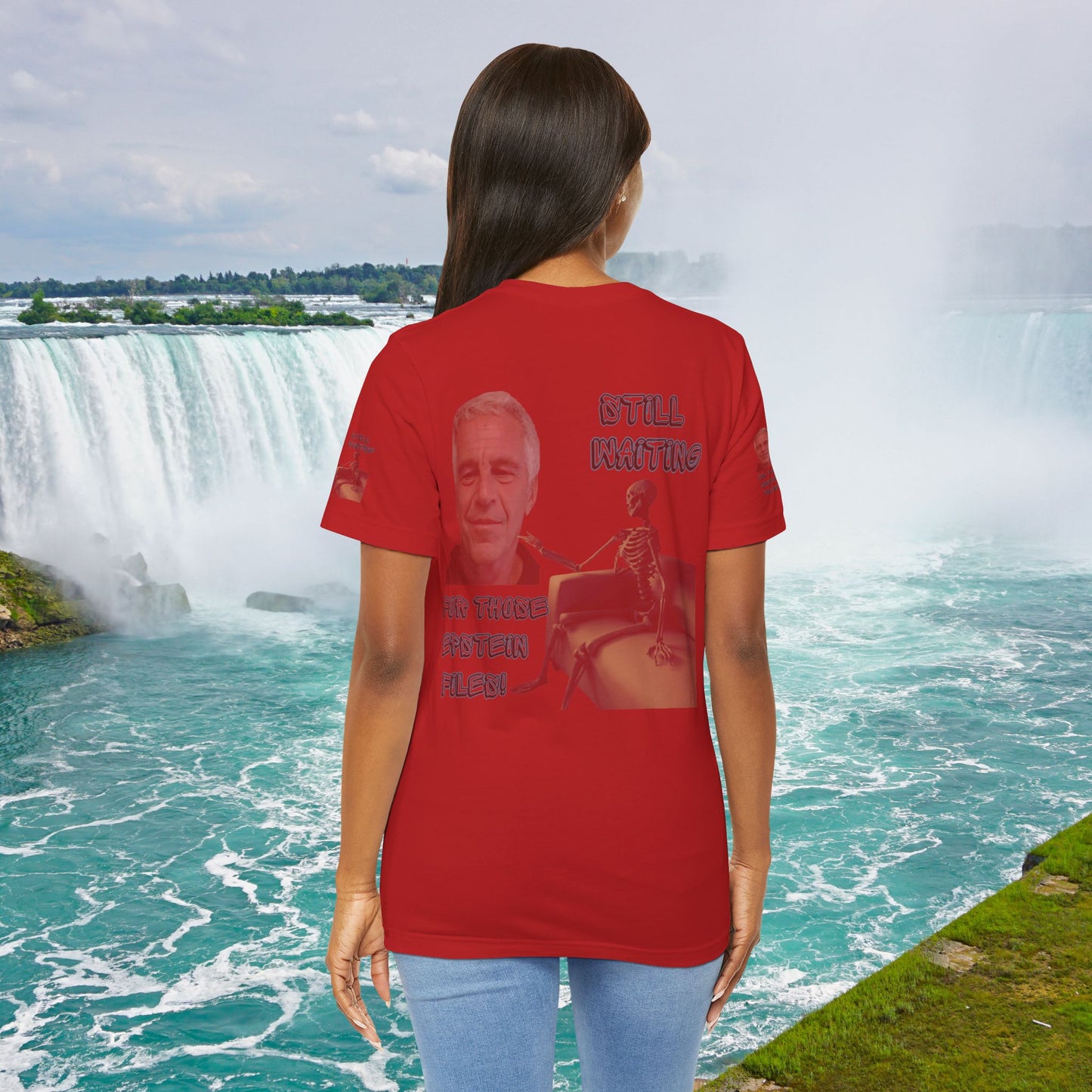 💥 Epstein T-Shirt  💥  Still  Waiting  For  Those  Epstein  Files!  💥  Sizes   XS - 5XL  💥 8  Different  Colors To  Choose  From  💥