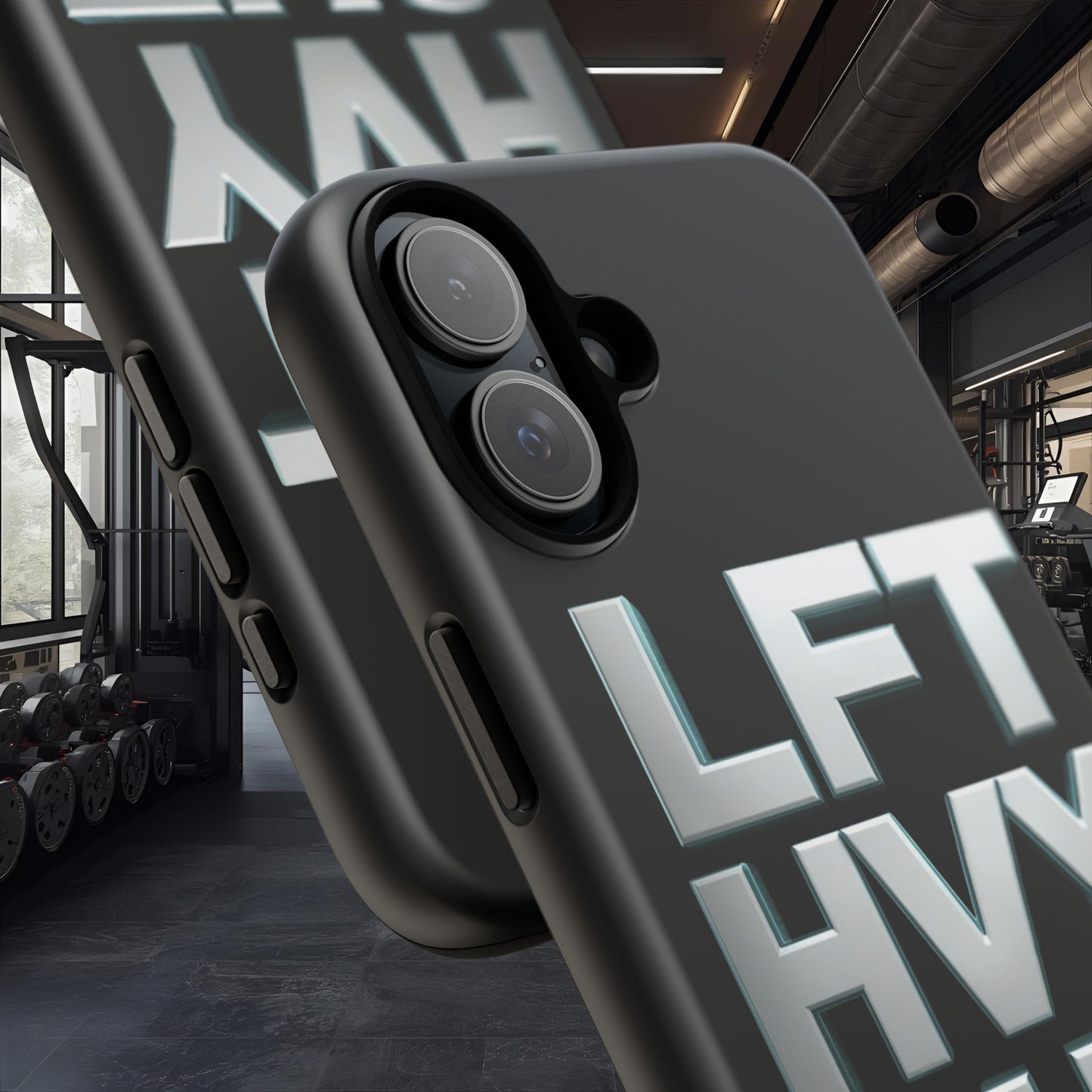 Phone Case — 'LFT HVY SHT' Bold Gym Fitness Protection Case