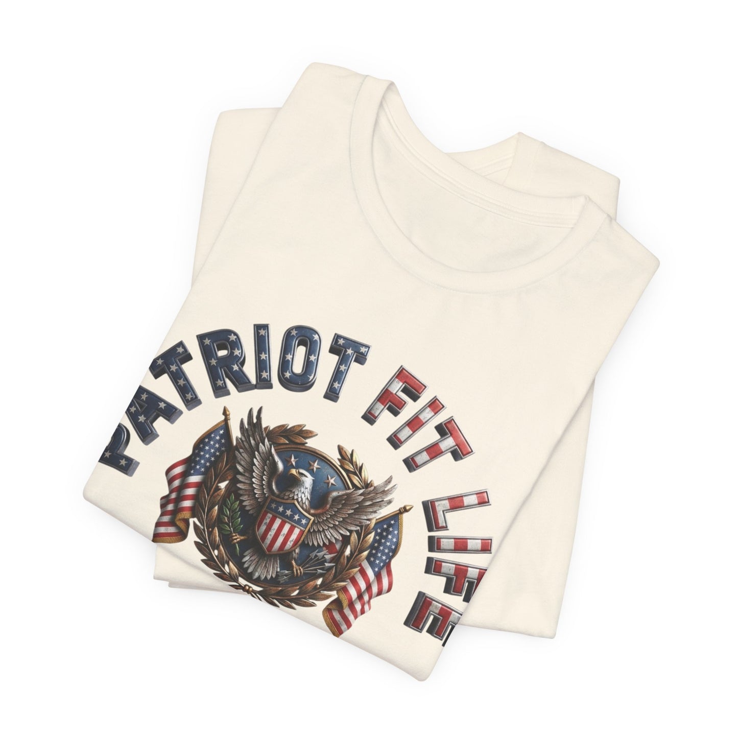 Patriot Fit Life Tee - American Eagle Flag Graphic T-Shirt