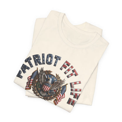 Patriot Fit Life Tee - American Eagle Flag Graphic T-Shirt