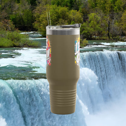 💥 Vibrant   💥 Stylish    💥 Motivational     💥 Insulated   💥 Stainless Steel   💥 Travel Mug  40oz    💥  Let's Do This!  💥 Inspiring Print   💥 Hot or Cold   💥 Birthday Gift 💥 Holiday Gift   💥Graduation Gift   💥 Dishwasher Safe Top Rack 💥