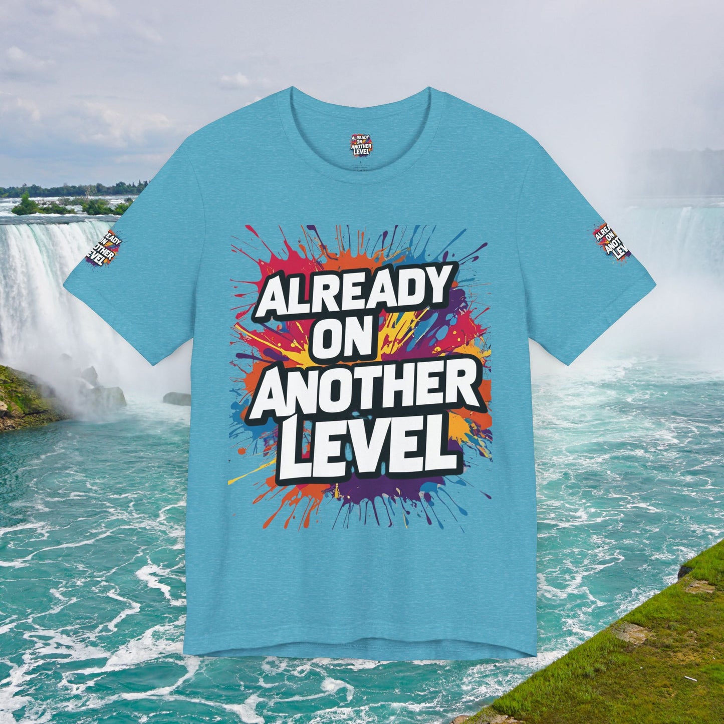 💥 Colorful  💥 Motivation  Tee 💥  'Already on Another Level'  💥 8  Different  Colors  💥 Sizes  XS - 5XL 💥