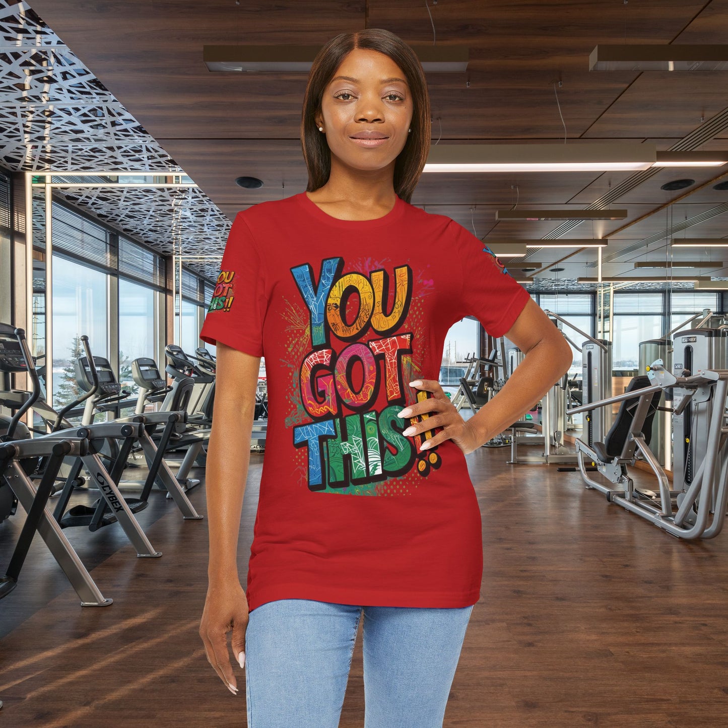 💥 Inspirational  💥  Uplifting  💥 Unisex  Jersey  T-Shirt  💥  You  Got  This!   💥 Motivational  💥 T-Shirts  for  Fitness 💥 &  Everyday  Wear 💥  Sizes   XS - 4XL 💥 Birthday  Gift 💥 17  Different  Colors  to  Choose  From  💥