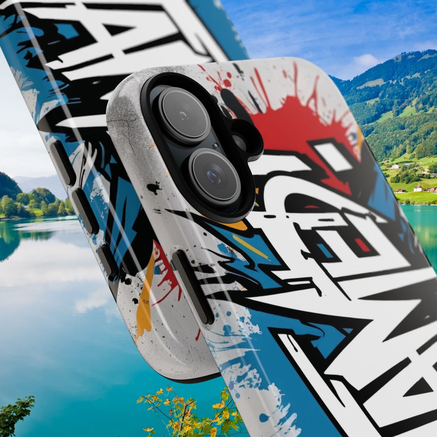 Eye-Catching - Vibrant - Tough - Phone  Case - With  An - Untamed  Print  Design - Stylish - Smartphone  Case