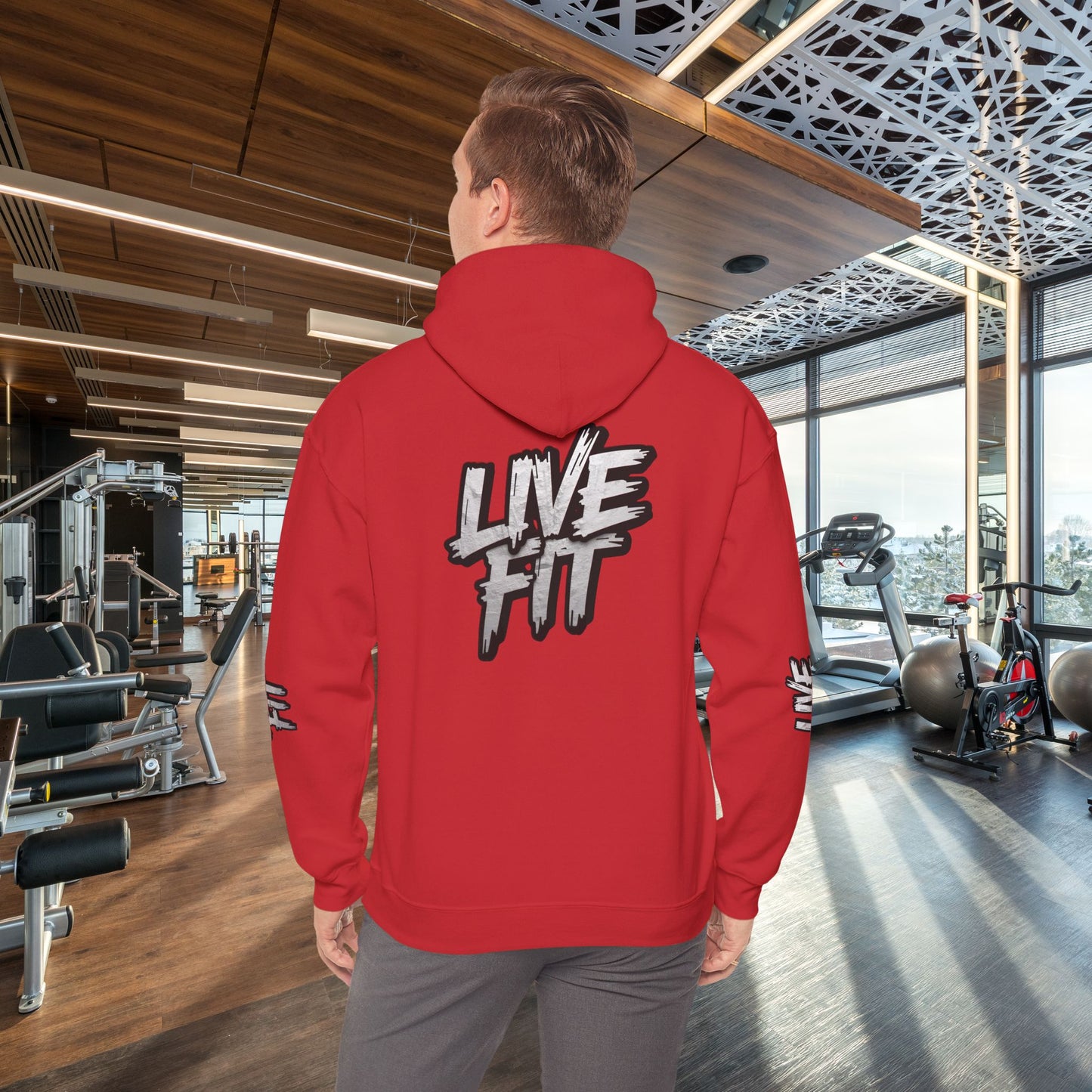 LIVE FIT Hoodie S-5XL - Unisex Heavy Blend™ Hooded Sweatshirt for Fitness Enthusiasts - Workout Apparel -  Gym Wear -  Casual Style - Gift for [...]
