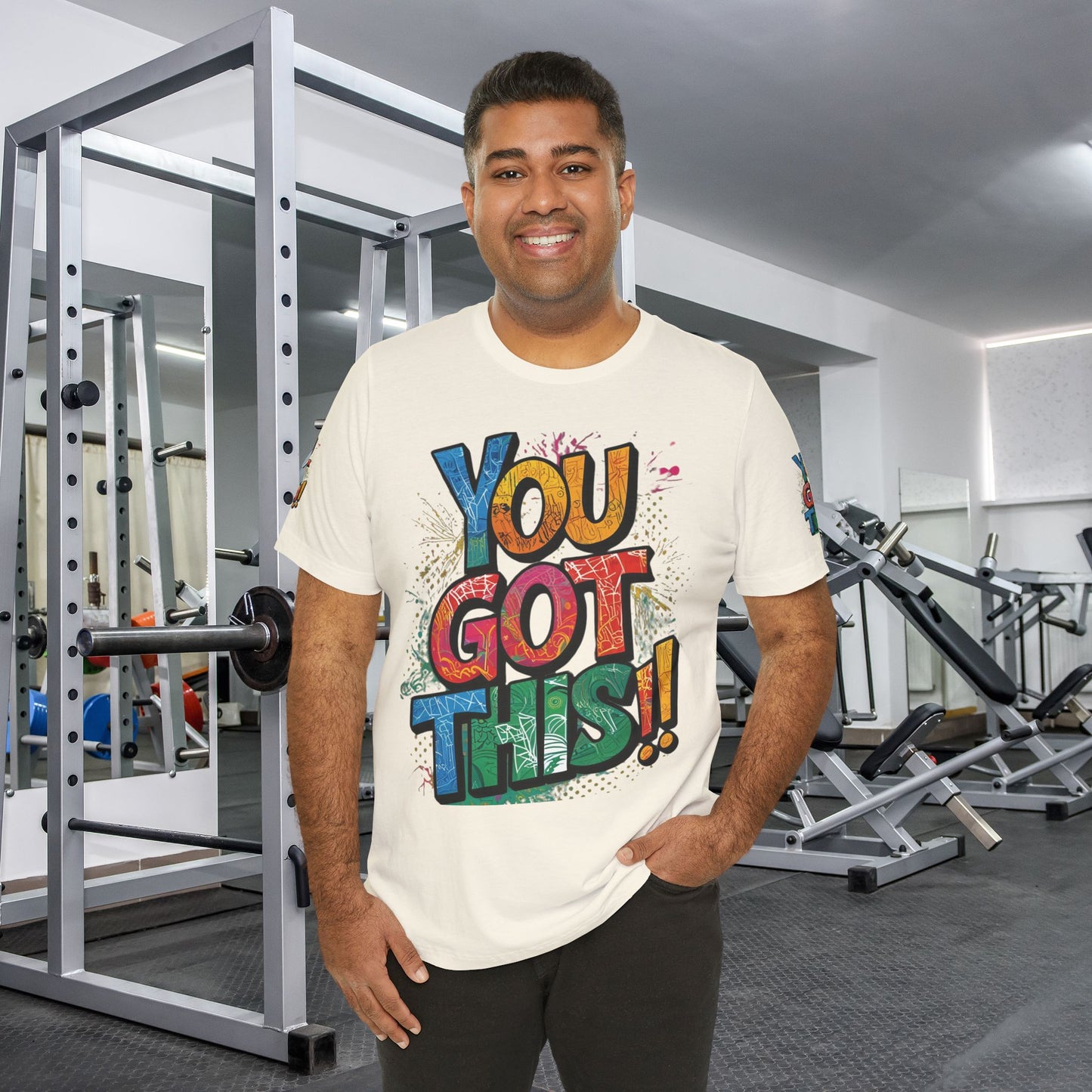 💥 Inspirational  💥  Uplifting  💥 Unisex  Jersey  T-Shirt  💥  You  Got  This!   💥 Motivational  💥 T-Shirts  for  Fitness 💥 &  Everyday  Wear 💥  Sizes   XS - 4XL 💥 Birthday  Gift 💥 17  Different  Colors  to  Choose  From  💥