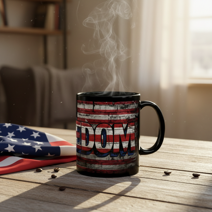 Patriotic Freedom Mug (11oz/15oz)