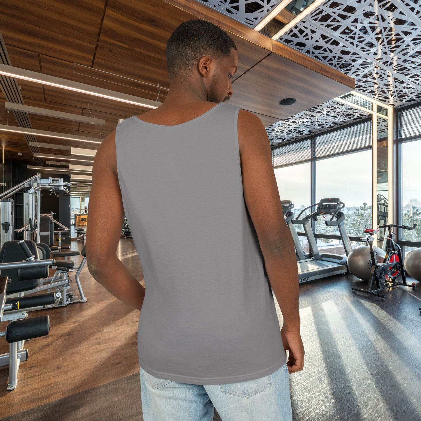 Dear Abs I Will Find You! - Garment-Dyed Tank Top - Funny Gym Tank - Unisex Fitness Apparel - XS-3XL