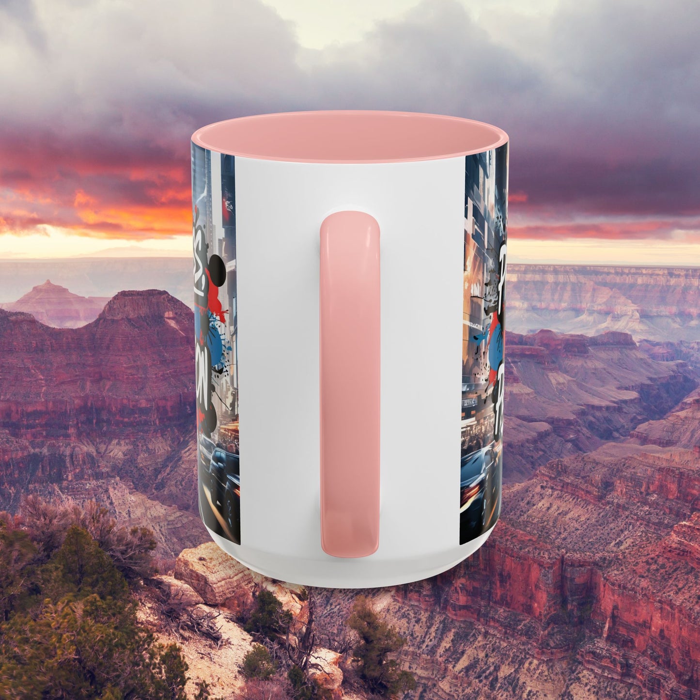 Progress Not Perfection! Graffiti Style Mug - Vibrant Design - 11oz/15oz - 8 Colors