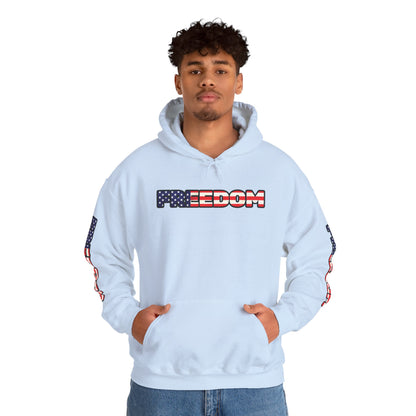 Patriotic Freedom Hoodie - Unisex American Flag Sweatshirt - Red White and Blue - Comfortable Pullover for Celebrations -  Perfect for Independence Day -  Gift [...]