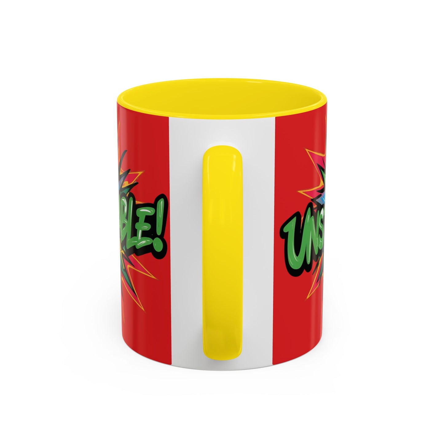 Unstoppable! Motivational Mug - Vibrant Red Design - 11oz/15oz