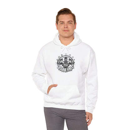 Unisex - Muscles Loading…Please Wait - Heavy Blend™ Hooded Sweatshirt - Motivational Fitness Hoodie - Workout Sweatshirt - Gym Apparel - Inspirational Gift - Holiday Gift