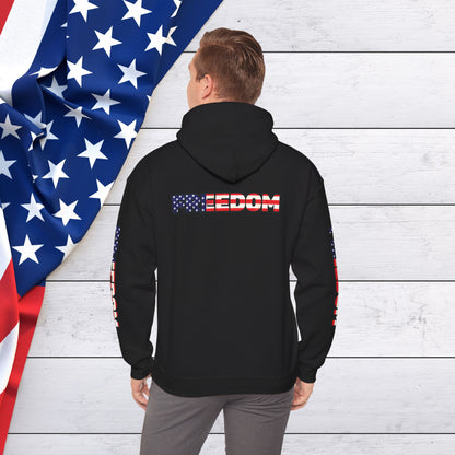 Patriotic Freedom Hoodie - Unisex American Flag Sweatshirt - Red White and Blue - Comfortable Pullover for Celebrations -  Perfect for Independence Day -  Gift [...]