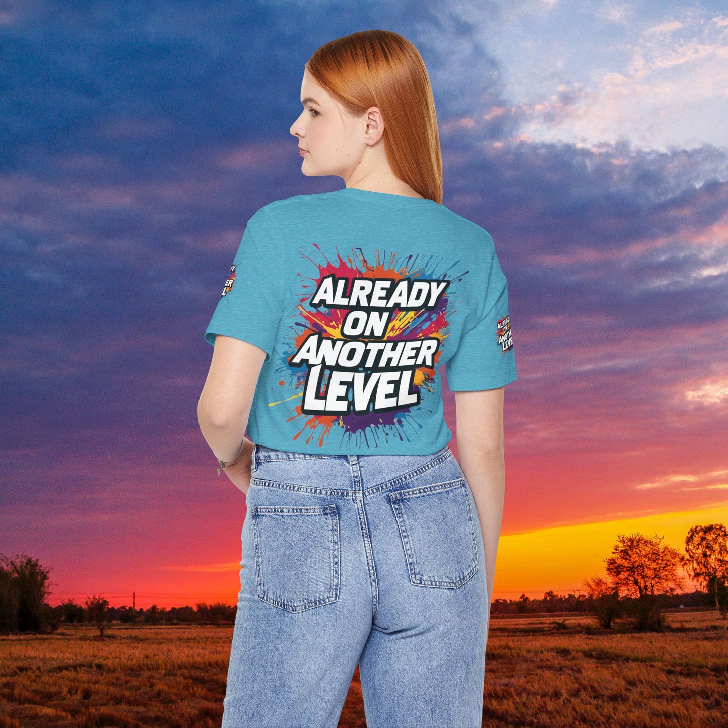 💥 Colorful  💥 Motivation  Tee 💥  'Already on Another Level'  💥 8  Different  Colors  💥 Sizes  XS - 5XL 💥