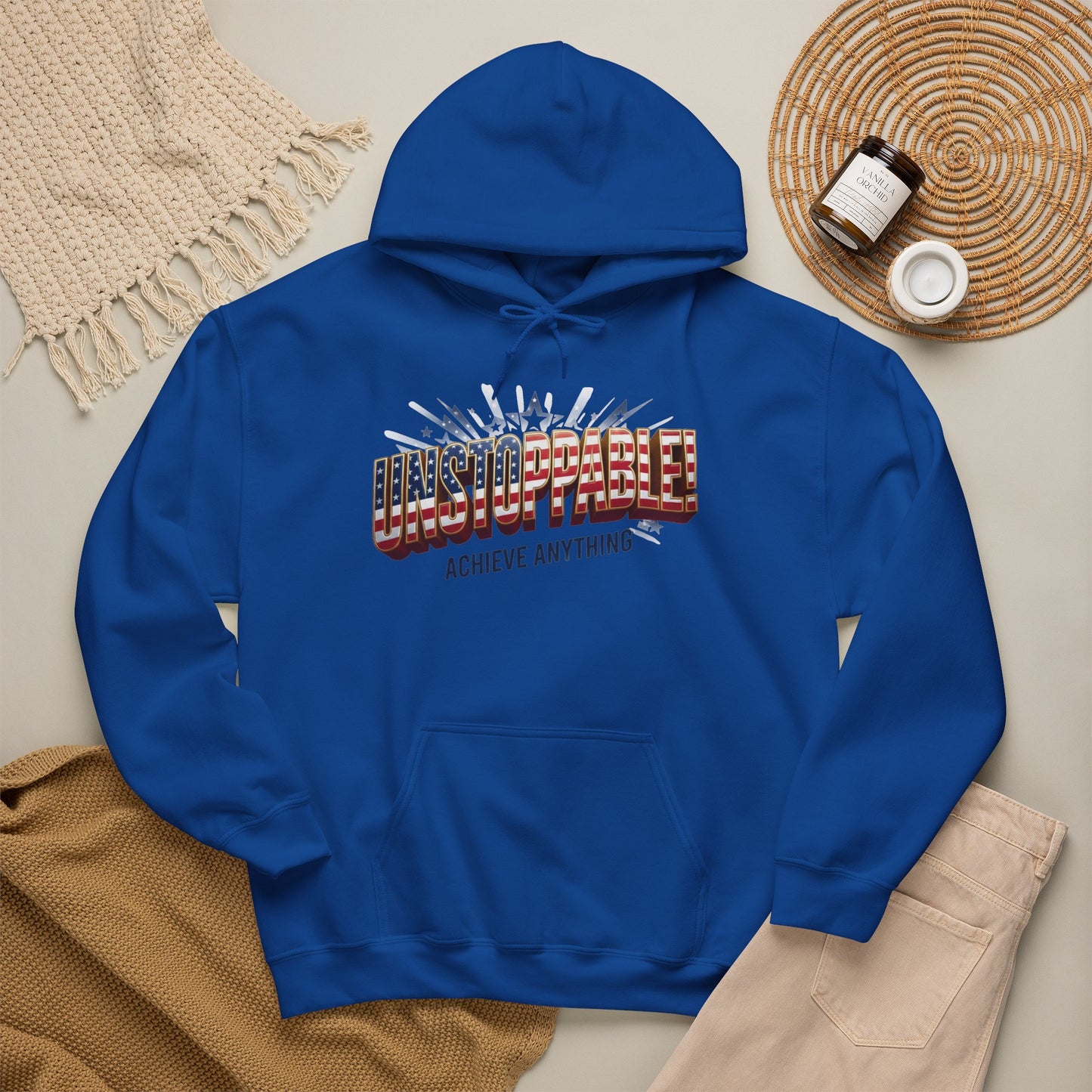 UNSTOPPABLE! Hoodie — Patriot Fit Life Graphic Sweatshirt | LIVE FIT