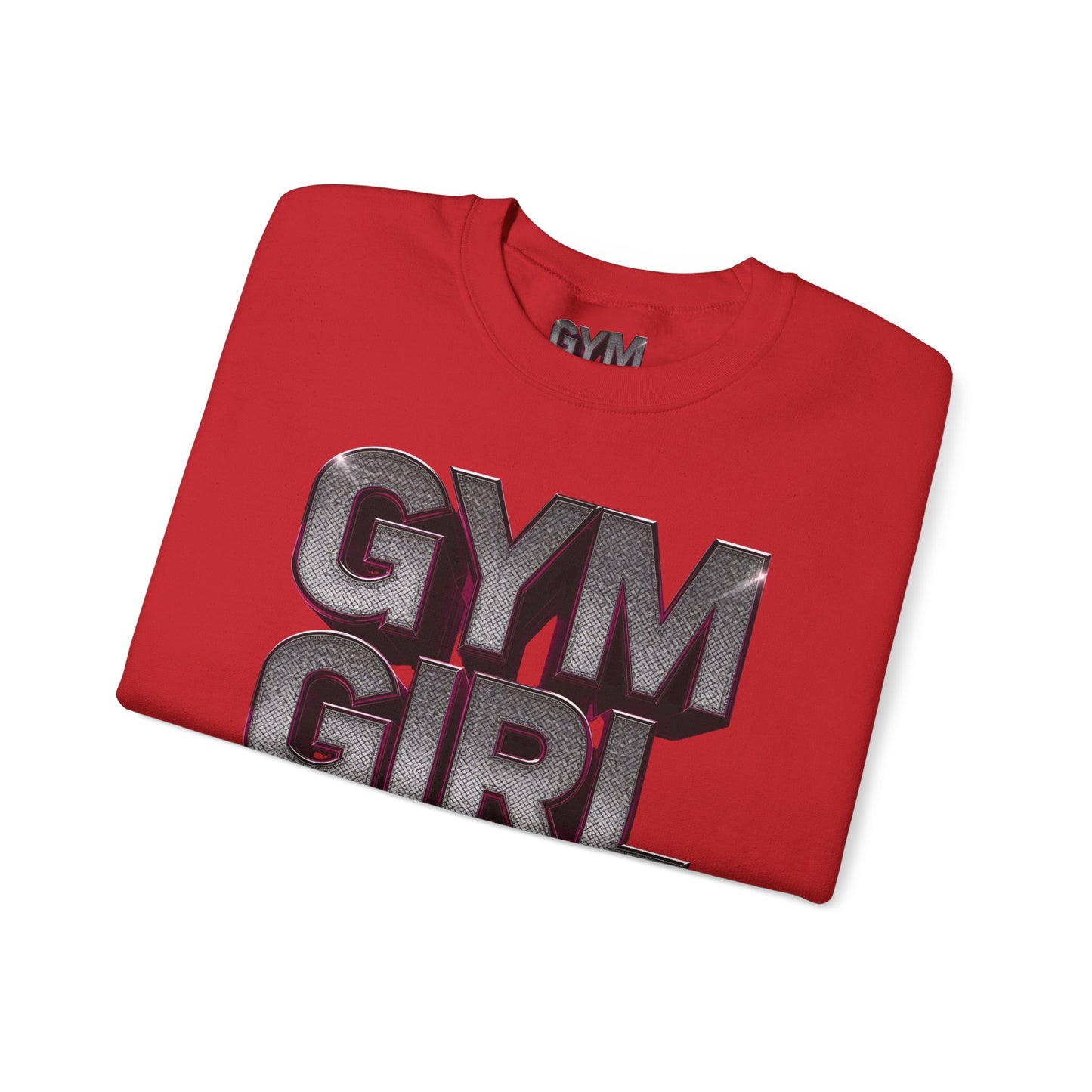 Gym Girl Crewneck Sweatshirt - Stylish Fitness Apparel - Women's Workout Sweatshirt - S-4XL