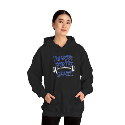 I'm Here For The Gainz! Gym Hoodie - Unisex Fitness Sweatshirt - Workout Hoodie - S-5XL