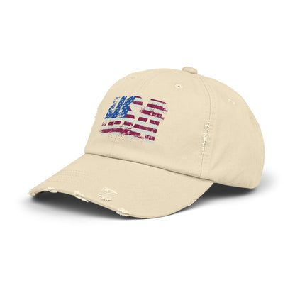💥 Unisex 💥 USA 💥 Red White and Blue 💥 Distressed Cap 💥 One Size 💥 D Ring Closure 💥 Colors💥 Black 💥 Light Olive 💥 Scotland Blue 💥 Nickel 💥 Stone 💥 True Pink 💥