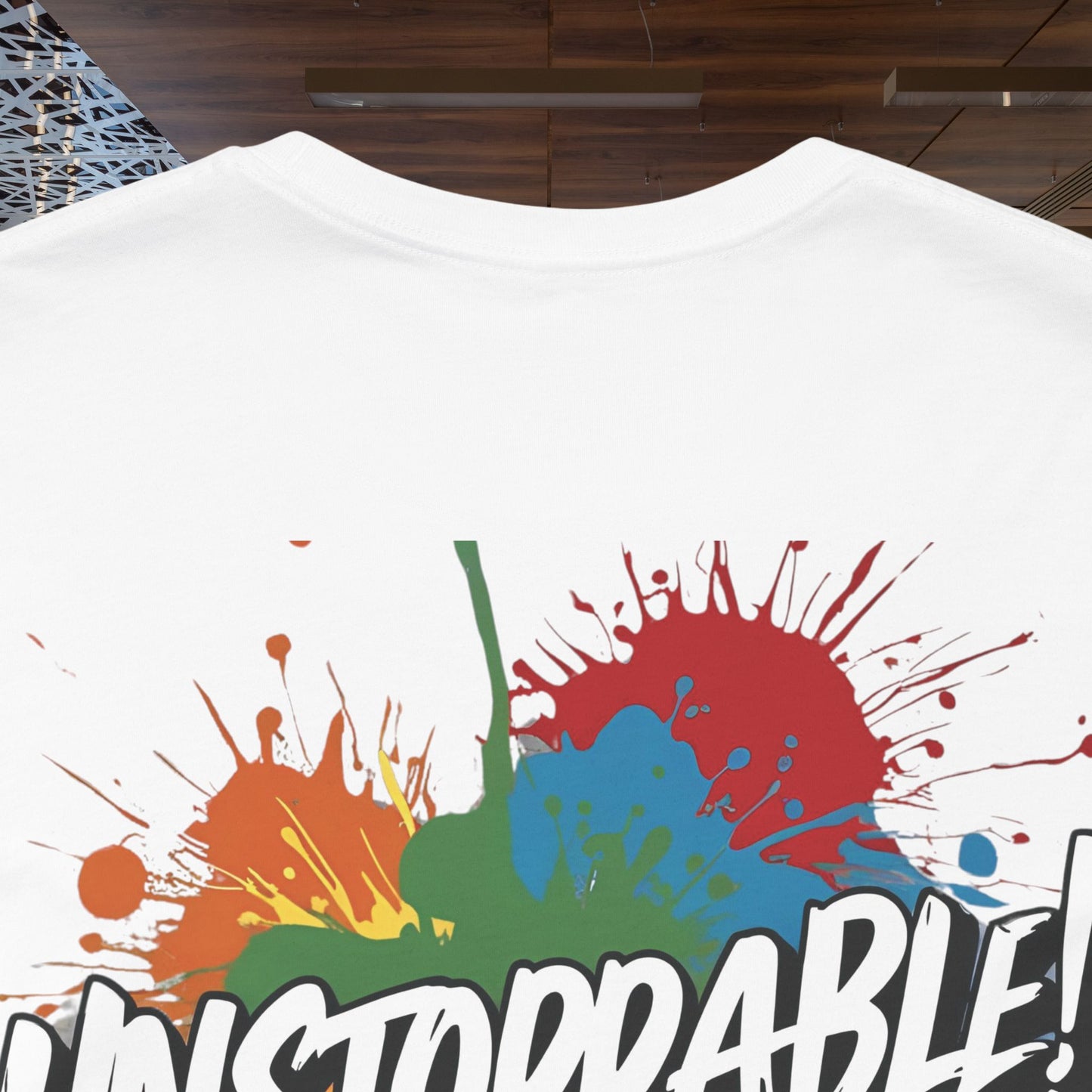Unstoppable Design Tee - Vintage  Retro  Unisex  Tee - Classic  T-Shirt - Graphic Tee - Casual  Shirt - Short  Sleeve  Shirt