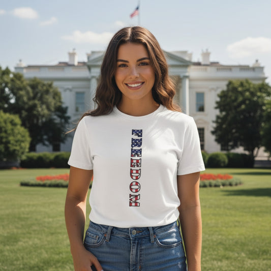 Unisex 💥 Patriotic 💥 Freedom 💥 Flag Tee 💥 Independence Day T-Shirt 💥 American Flag Shirt 💥 4th of July Clothing 💥 Patriotic Apparel 💥