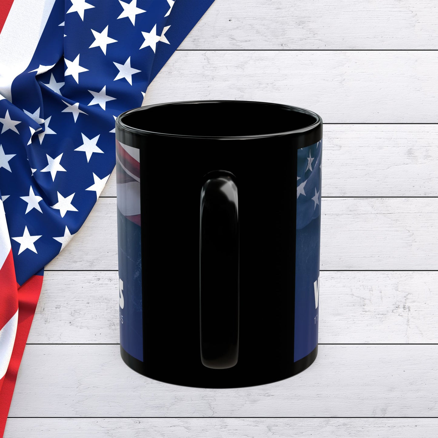 Veterans Day - Thank You Mug — American Flag Tribute (11oz/15oz)