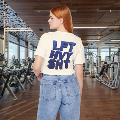 LFT HVY SHT - Lift Heavy Shit - Bold 3D Gym Tee - Fitness